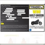 Win a 2016 Harley Davidson Iron 883 Sportster Motorbike Worth $15,495 from Woolworths