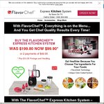 FlavorChef Express Kitchen System $104.86 Delivered @ Flavorchefexpress.com.au / Danoz Direct