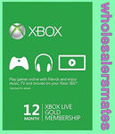 12 Month Xbox Live 1 Year Gold Membership $49.75 Delivered @ Wholesalersmates eBay