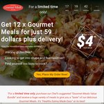 12x Gourmet Meals for Just $59 Plus Delivery @ GourmetMeals (Brisbane, Caboolture, Bribie Island, Ipswich and Gold Coast)