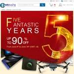 GeekBuying 5th Anniversary: Win 1 of 7 Prizes Including Xiaomi Mi6, Haier Robot Vacuum and Teclast 98 4G Tablet