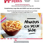 Free Large Side with Every Main Item @ Nando's (PERi-Perks Members)