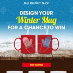 Win Two Personalised Winter Mugs & $50 Gift Card or 1 of 2 $25 Gift Cards from The Reject Shop