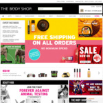 The Body Shop Free Shipping No Minimum Spend Today only