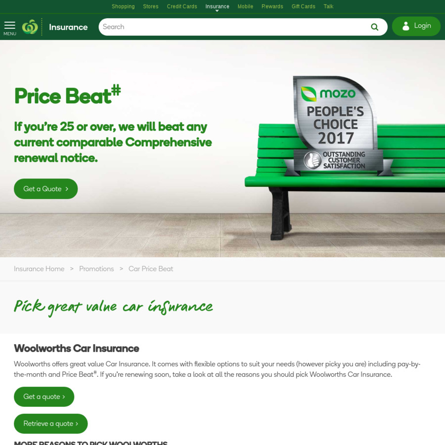 compare car insurance nsw gov woolworths