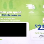 $25 off at Catch.com.au (Min Spend $75)