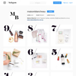 Win Various Prizes in Maison Blanche's 12 Days of Christmas on Instagram