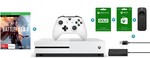Xbox One S 500GB + Battlefield 1 + $25 Xbox Gift Card + 3 Months Gold + Media Remote + TV Tuner $297 @ Harvey Norman