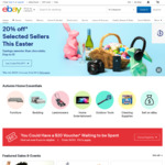 eBay 10% off Sitewide ($75 Min Spend)