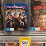 50% off DVDs, Blu-Rays and CDs @ Kmart (In-Store)
