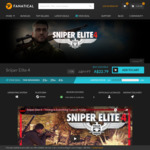 [PC Steam] Sniper Elite 4 AU $22.79 (72% off) @ Fanatical