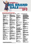 DFO South Wharf Sale Starts Tomorrow Friday 28th