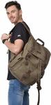25% OFF Kattee Men’s Canvas Backpack (With Leather Straps) Large $49.49 + Free Shipping @ Kattee Amazon AU