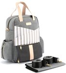 Nappy Backpack with Changing Pad & Shoulder Straps 20% off Sale $39.99 + Delivery (Free with Prime/ $49 Spend) @ Plambag Amazon