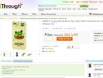Angry Birds Boss Pig Hard Back Case Cover for iPhone 4G $1.65+Free delivery  One Day Only