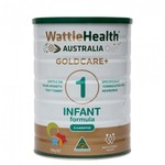 Wattle Health Australian Made GoldCare+ Infant Formula Stage 1, 2, 3 900g / $5ea (RRP $29.99) @ Priceline