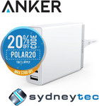 New Anker PowerPort 6 60W 6-Port Desktop Charger 3x PowerIQ 2.4A ports - $41.20 delivered with EbayPlus