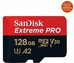 SanDisk MicroSD 128GB Extreme Pro 170MB/s Class10 V30 UHS-I $37.32 Delivered @ Flashforwardtech eBay