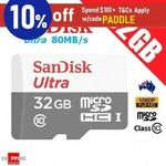 SanDisk Ultra 32GB MicroSD - 3 for $14.25 + Delivery ($0 with eBay Plus) @ Shopping Square eBay