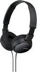 Sony MDRZX110APB Headphones - Black $24.95 (Was $49.95) @ BigW