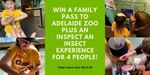 Win a Family Pass to Adelaide Zoo PLUS an Inspect an Insect Experience for 4 People [SA]