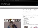 Personalized Any Name On Rice Dolphin Charm RRP$33.99 Now $7 + Free Shipping 