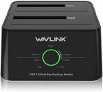 WAVLINK USB 3.0 to SATA (5Gbps) HDD Docking Station $38.99 (Save $10.90) & Free Delivery @ Wavlink Amazon AU