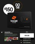 Boost Mobile: $150 Prepaid SIM Kit, 80GB for 12 Months - $135 Posted  @ Bringbrightness via eBay