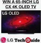 Win an LG 65" CX 4K OLED TV Worth $5,399 from Tech Guide