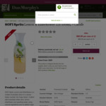 SOFI Spritz Lemon & Elderflower 12x 500ml+Carafe $60 (Was $80) + Free Delivery @ Dan Murphy's Online (Free Membership Required)