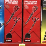 [NSW] Ozito PXC Blower and Lawn Edger Kit $80 (Was $199) @ Bunnings Goulburn