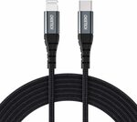 Choetech USB C to Lightning MFi Certified Cable 1.2m $13.59 + Delivery ($0 with Prime/ $39 Spend) @ Choetech Amazon AU