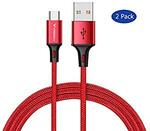 2 Pack - USB A to USB C Charging/Data Cable Nylon Braided 1m $6.92 (23% off) + Delivery ($0 with Prime/ $39+) @ LUOKE Amazon AU