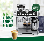 Win 1 of 8 De’Longhi La Specialista Maestro Coffee Machine & Coffee Bundles Worth $2,024 from Freedom Foods