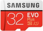 Samsung Evo Plus Micro SDXC Memory Card with SD Adapter - 32GB $9 @ Harvey Norman