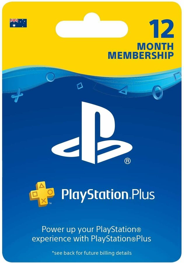 Playstation Plus 12 Month Membership Card $59.95 (Was $79.95) Delivered ...