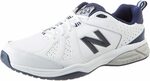 New Balance Men's 624 Cross Training Shoes White/Navy $68.68 Delivered @ Amazon AU