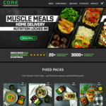 $15 off Precooked Meals (Min. $49 Spend) @ Core Powerfoods