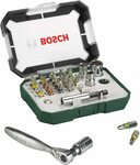 [Prime] Bosch Screwdriver Bit and Mini Ratchet Set 26-Piece $12.50/27-Piece $13.75 (OOS) Delivered @ Amazon AU
