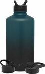 128oz SM Summit Insulated Water Bottle with 3 Lids - Straw, Chug, Handle $65.90 + Delivery ($0 with Prime) @ Amazon US via AU