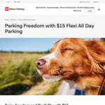 [NSW] $15 Flexi Weekday Parking at Selected Sydney Wilson Car Parks