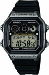 Casio Men's AE-1300WH-8AVCF Illuminator Digital Display Quartz Black Watch - $25.42 + Delivery @ Amazon US via AU
