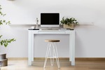 Ovela Compact Office Desk White $69 Delivered @ Kogan