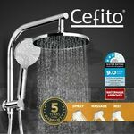 Cefito WELS 9'' Rain Chrome Shower Head Set $97.95 Delivered (Was $299.99) @ Ozplaza.living via eBay