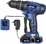XU1 Blue 18volt Cordless Hammer Drill Kit $20 @ Bunnings