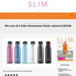 Win One of 4 Zoku Homewares Packs Valued at $79.95 from Slim Magazine
