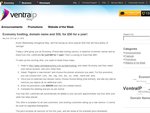 1 Year Web Hosting, Domain Name and SSL for $50 from VentraIP