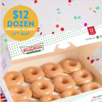 [NSW, VIC, QLD, WA]  $12 for One Dozen Original Glazed Doughnuts In-Store/Click & Collect @ Krispy Kreme