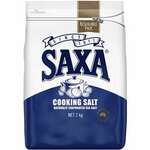 Saxa Cooking Salt 2 kg $2.70 @ Woolworths