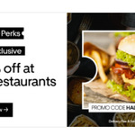 [Uber Pass] 50% off Selected Burger Restaurants ($15 Maximum Discount) @ Uber Eats